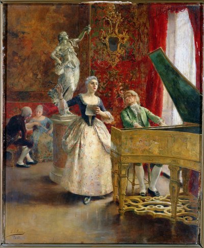 Konserten, før 1908 av Luis Jimenez y Aranda